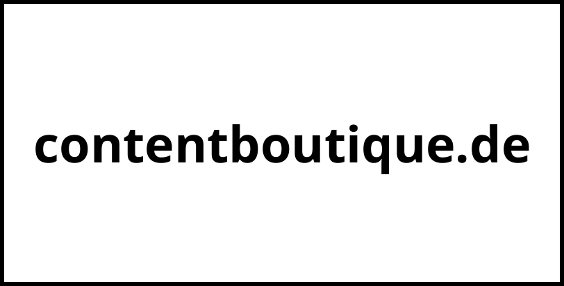 contentboutique.de