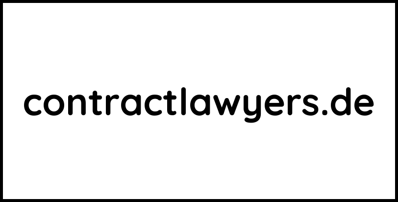 contractlawyers.de