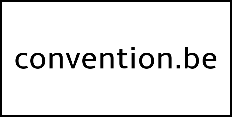 convention.be