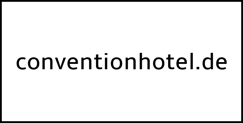 conventionhotel.de