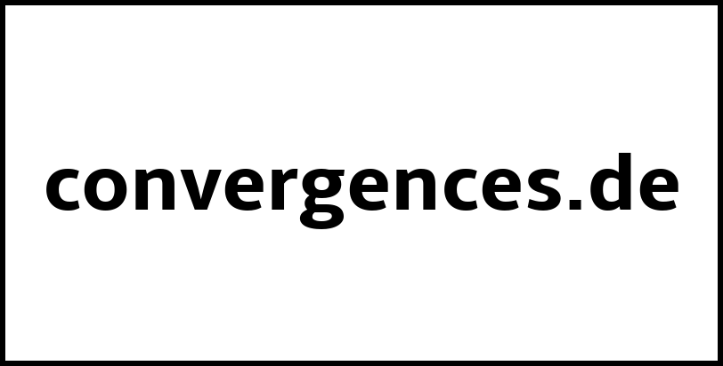 convergences.de