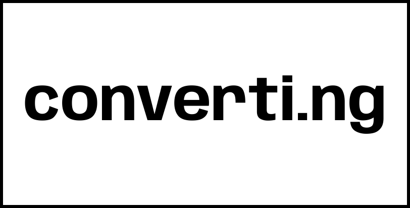 converti.ng