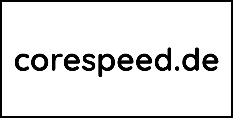 corespeed.de