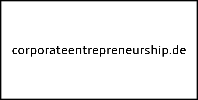 corporateentrepreneurship.de