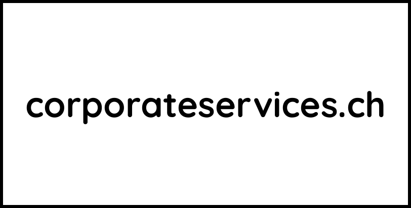 corporateservices.ch