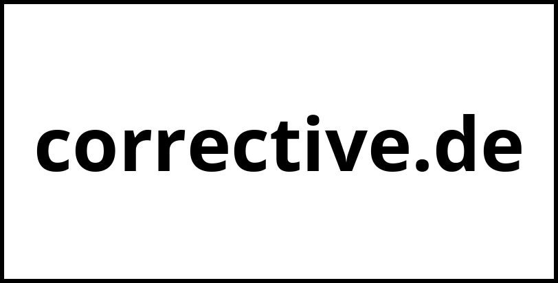 corrective.de
