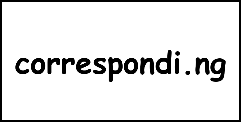 correspondi.ng