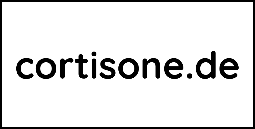 cortisone.de