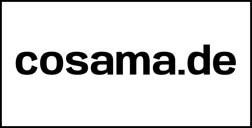 cosama.de