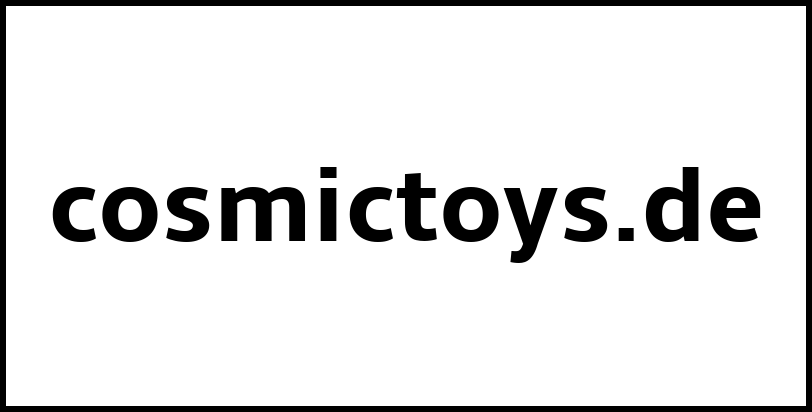 cosmictoys.de