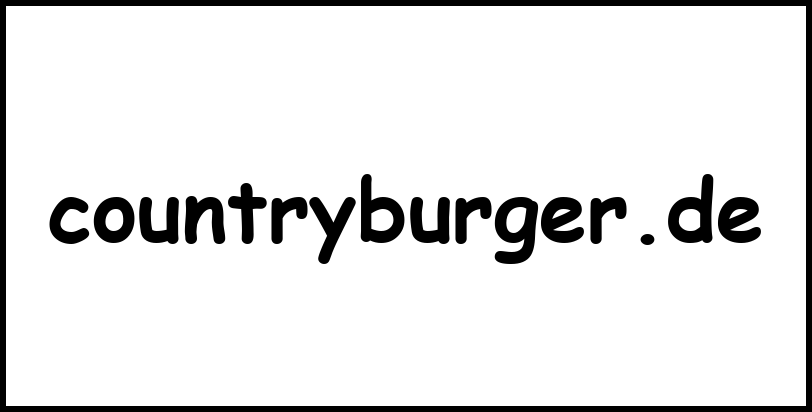 countryburger.de