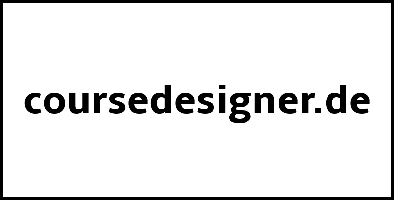 coursedesigner.de