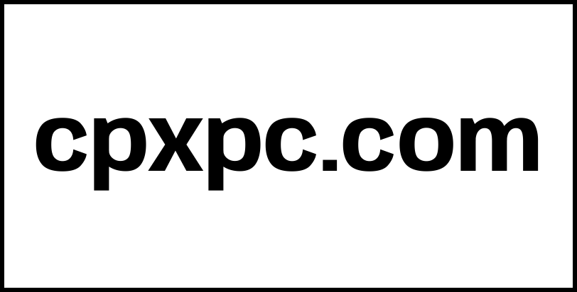 cpxpc.com