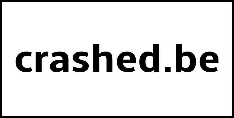 crashed.be