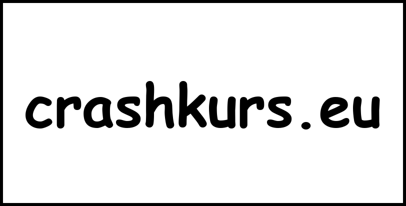 crashkurs.eu