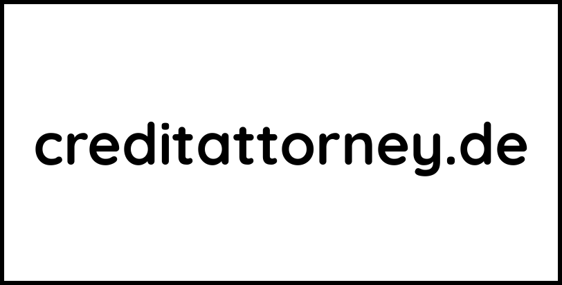 creditattorney.de
