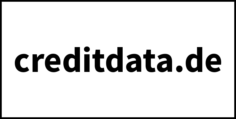 creditdata.de