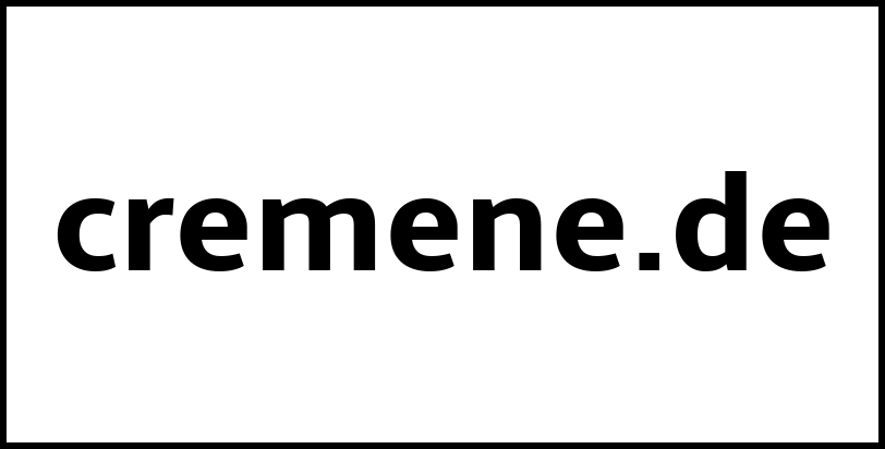 cremene.de