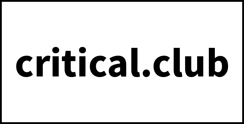 critical.club