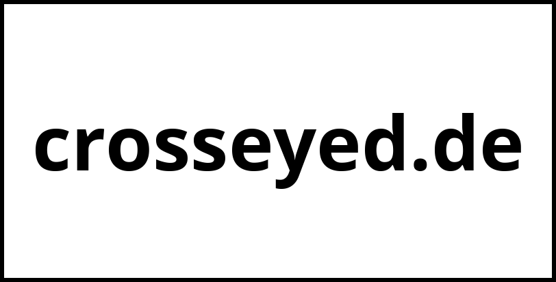 crosseyed.de