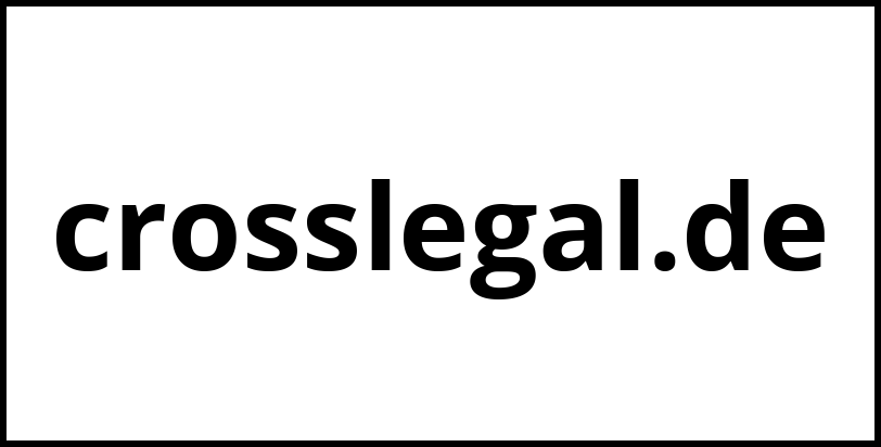 crosslegal.de