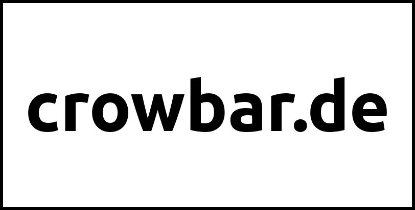 crowbar.de