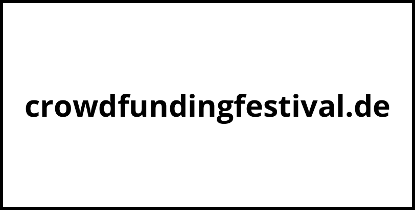 crowdfundingfestival.de