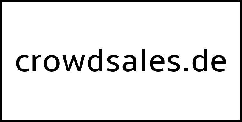 crowdsales.de