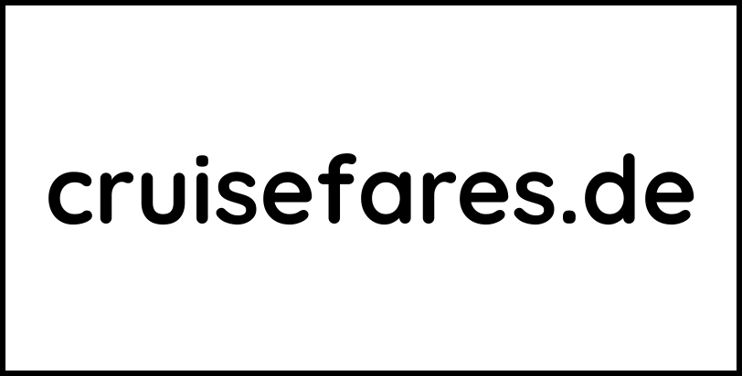 cruisefares.de