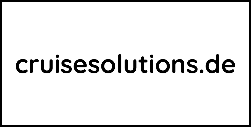 cruisesolutions.de