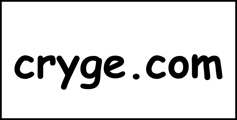 cryge.com