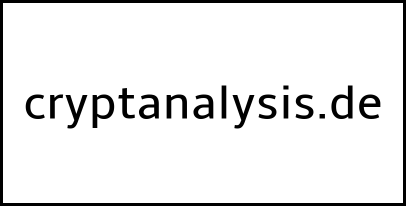 cryptanalysis.de