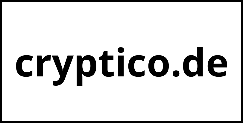 cryptico.de