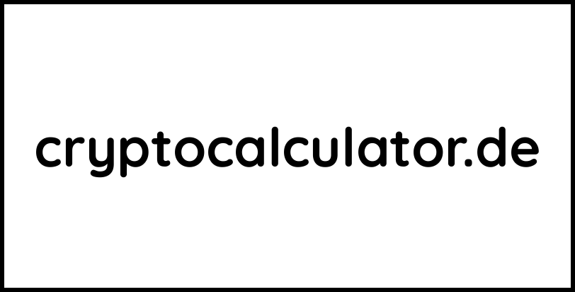 cryptocalculator.de