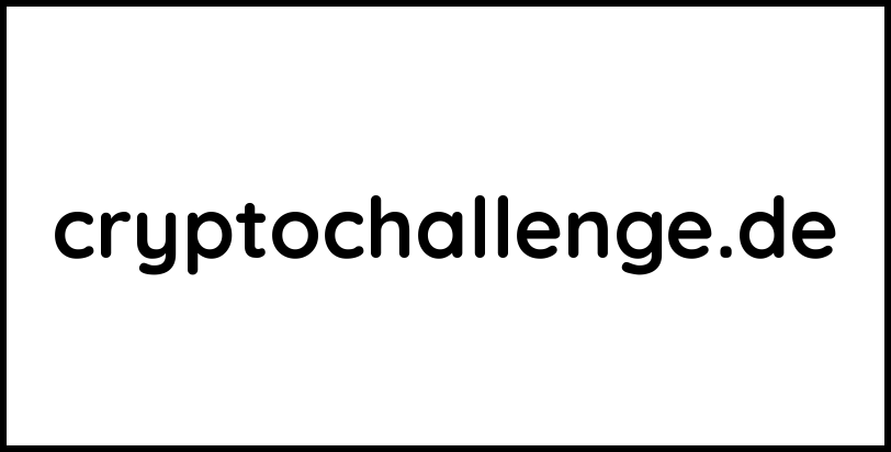 cryptochallenge.de