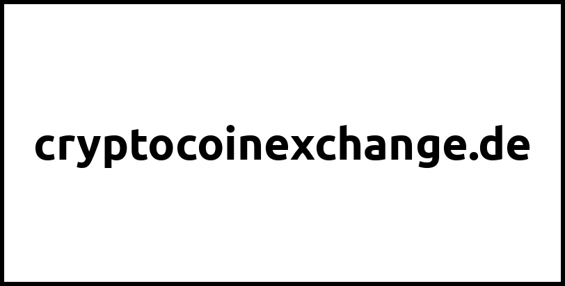 cryptocoinexchange.de