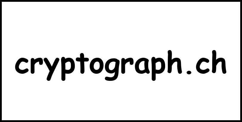 cryptograph.ch