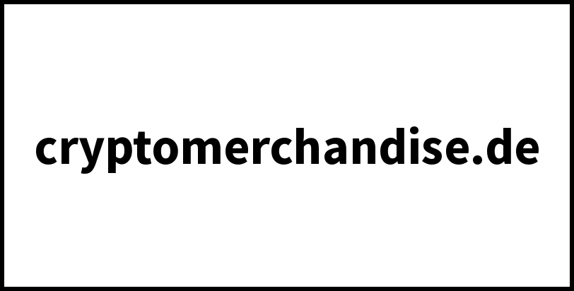 cryptomerchandise.de