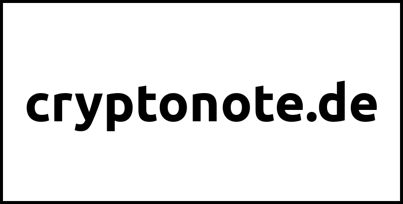 cryptonote.de