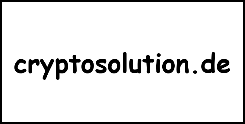 cryptosolution.de