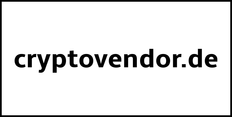 cryptovendor.de
