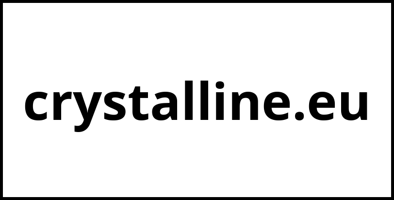 crystalline.eu
