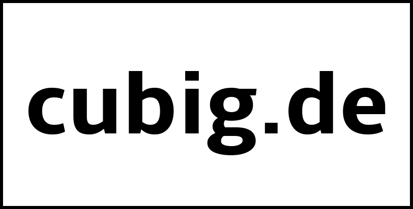 cubig.de