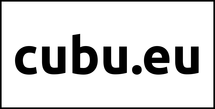 cubu.eu