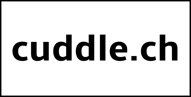 cuddle.ch