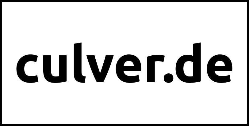 culver.de