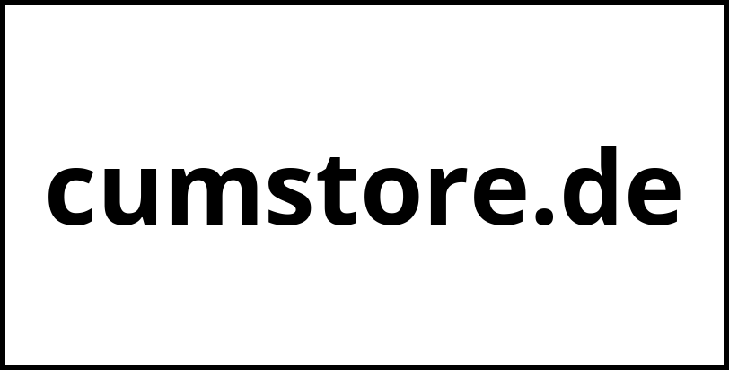 cumstore.de