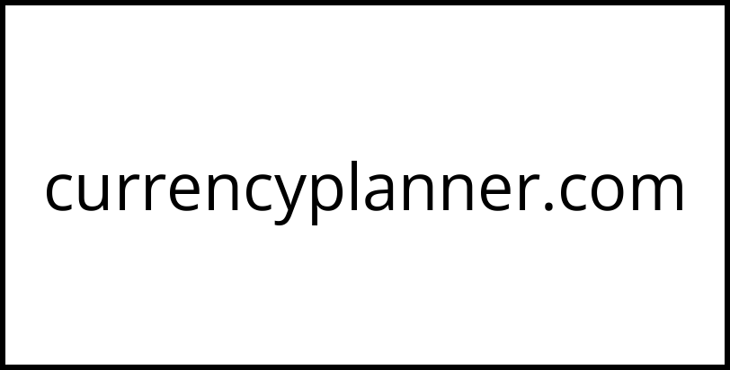 currencyplanner.com