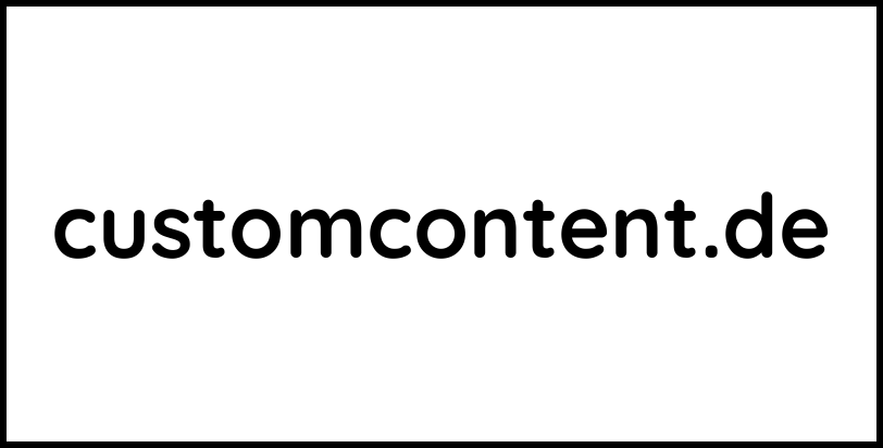 customcontent.de