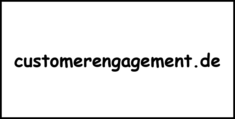 customerengagement.de